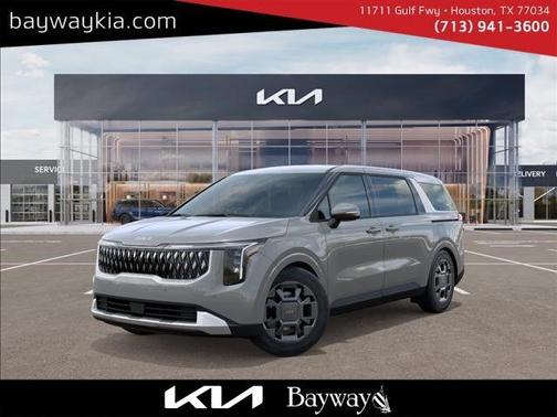 Silver 2026 Kia Carnival Hybrid EX