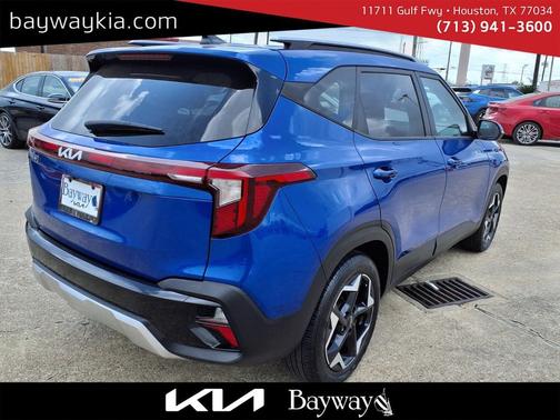 Neptune Blue 2025 Kia Seltos S