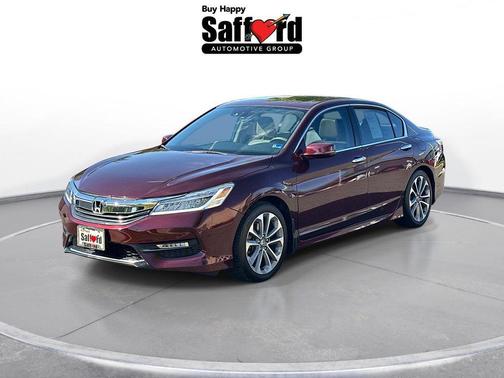 Maroon 2016 Honda Accord Touring