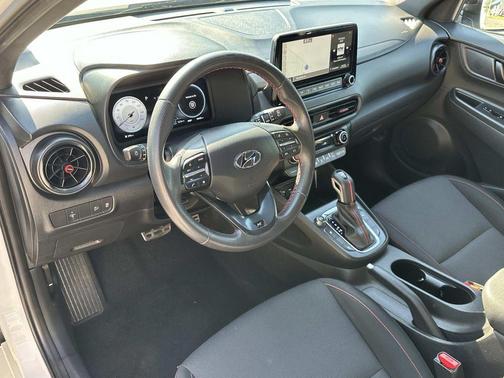 Lunar White 2023 Hyundai KONA N Line