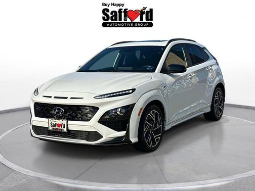 Lunar White 2023 Hyundai KONA N Line