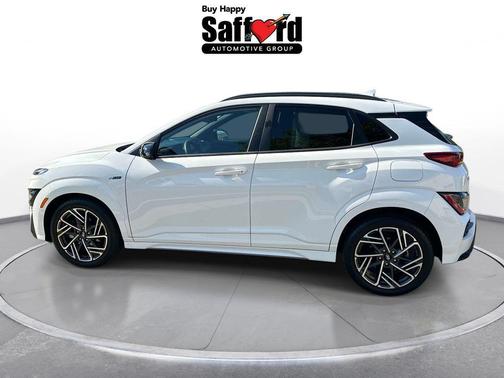 Lunar White 2023 Hyundai KONA N Line