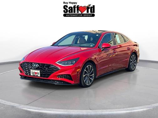 Calypso Red 2020 Hyundai SONATA Limited