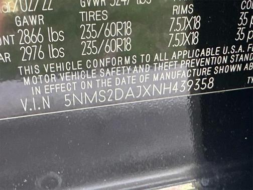 2022 Hyundai SANTA FE SEL 2.4