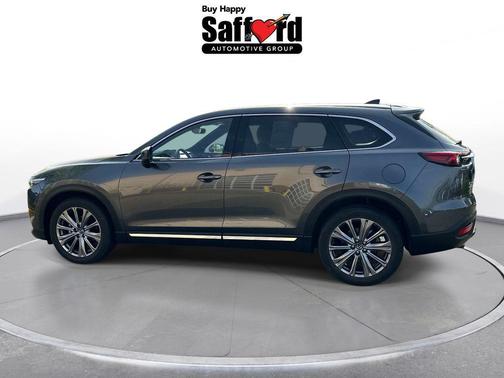Machine Gray Metallic 2023 Mazda CX-9 Signature