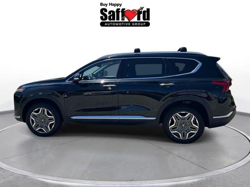 Twilight Black 2021 Hyundai SANTA FE HEV SEL Premium