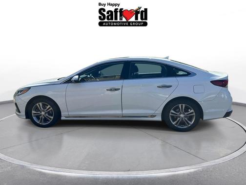 Quartz White Pearl 2019 Hyundai SONATA Sport