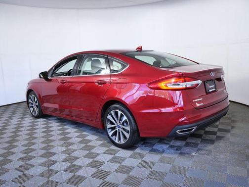 Red Metallic 2020 Ford Fusion SE