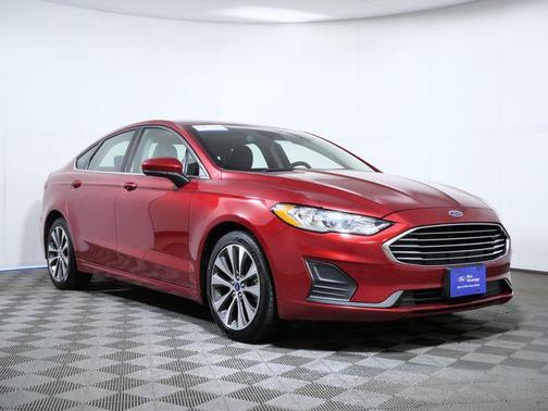 Red Metallic 2020 Ford Fusion SE