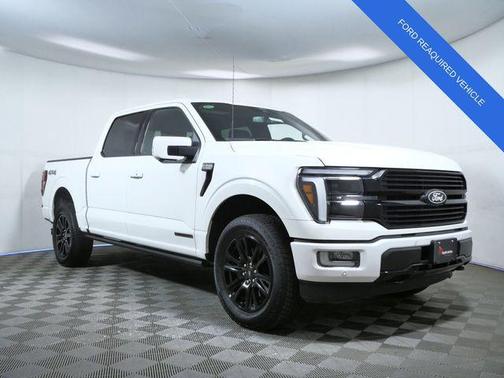 White Metallic 2025 Ford F-150 Platinum