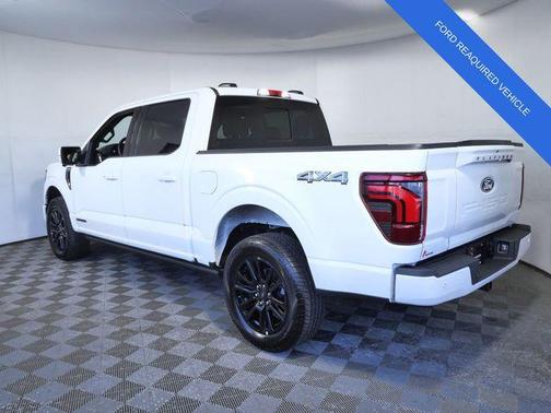 White Metallic 2025 Ford F-150 Platinum