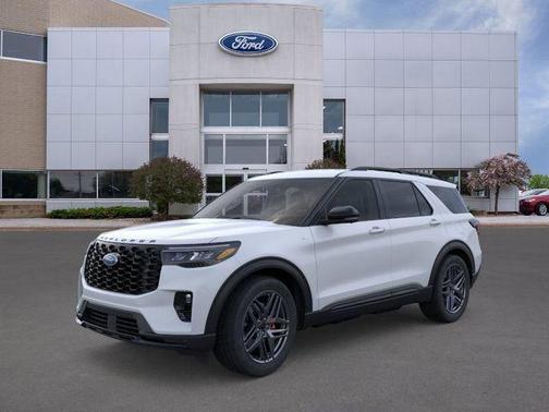 White 2026 Ford Explorer ST-Line