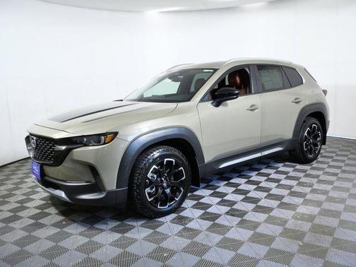 Sand Metallic 2025 Mazda CX-50 2.5 Turbo Meridian Edition