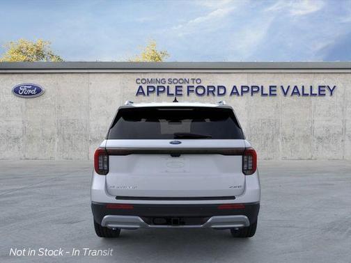 White 2026 Ford Explorer Platinum