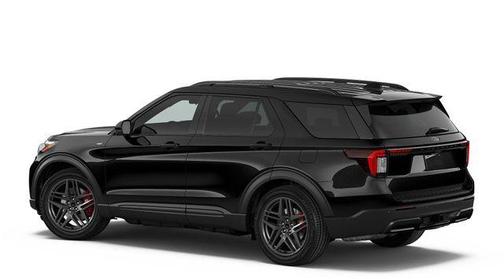 Black 2026 Ford Explorer ST-Line