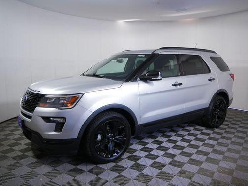 Ingot Silver 2019 Ford Explorer Sport
