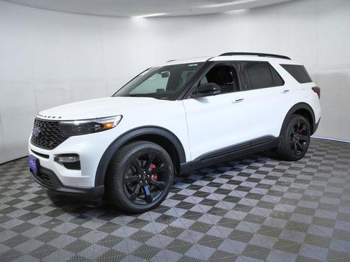 White Metallic 2023 Ford Explorer ST