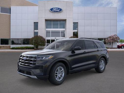 AGATE BLACK METALLIC 2026 Ford Explorer Active