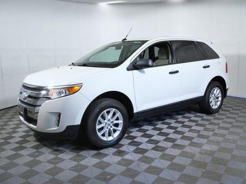 WHITE SUEDE 2013 Ford Edge SE