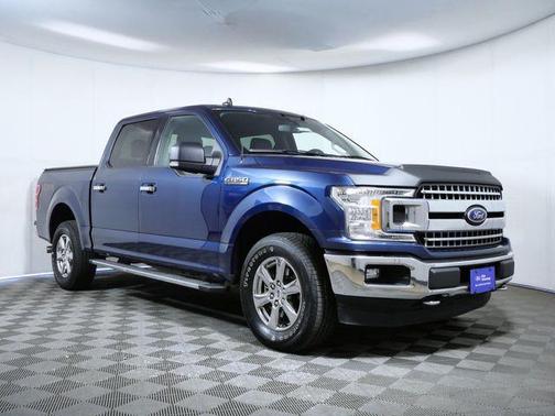 Blue 2019 Ford F-150 XLT