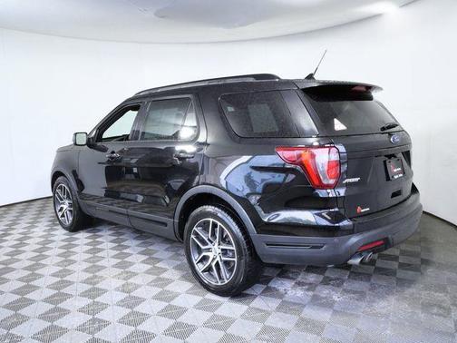 SHADOW BLACK 2018 Ford Explorer Sport