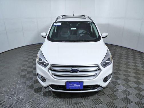 White Platinum 2018 Ford Escape Titanium