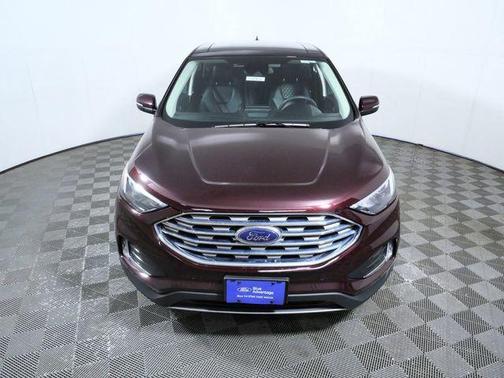 Burgundy 2024 Ford Edge Titanium