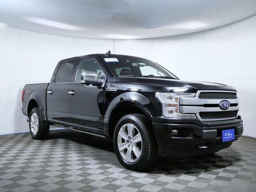 SHADOW BLACK 2018 Ford F-150 Platinum
