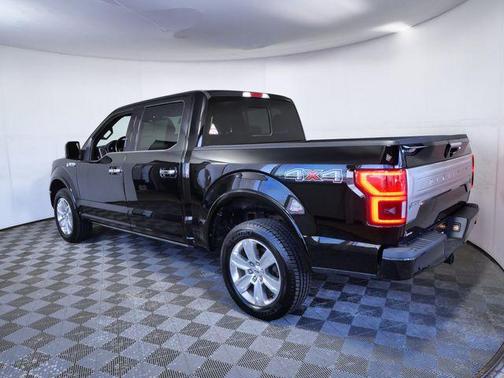 SHADOW BLACK 2018 Ford F-150 Platinum