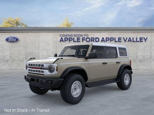 Desert Sand 2026 Ford Bronco Heritage Edition