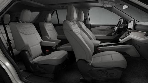 White 2026 Ford Explorer Platinum