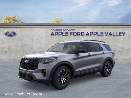Gray Metallic 2026 Ford Explorer ST-Line