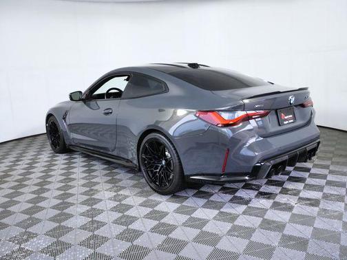 Gray Metallic 2024 BMW M4 Competition xDrive