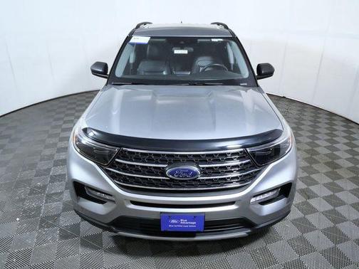 Silver Metallic 2024 Ford Explorer XLT