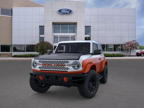 OXFORD WHITE 2025 Ford Bronco Stroppe Edition