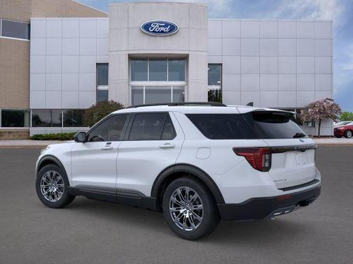 White Metallic 2026 Ford Explorer Active