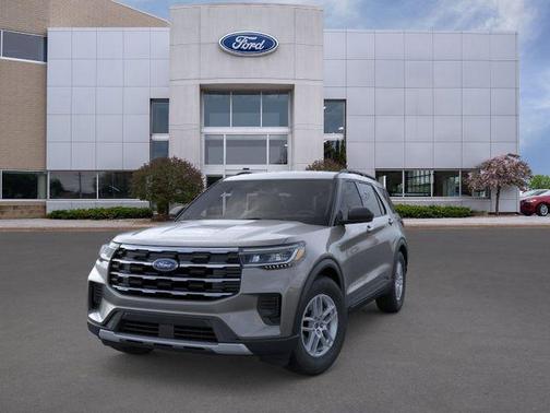 Gray Metallic 2026 Ford Explorer Active
