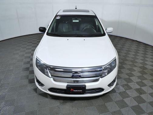 White Platinum Clearcoat Metallic 2012 Ford Fusion SEL
