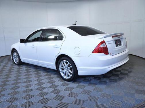 White Platinum Clearcoat Metallic 2012 Ford Fusion SEL