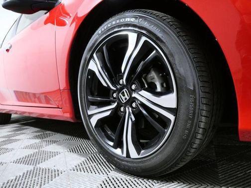 Red 2018 Honda Civic Touring