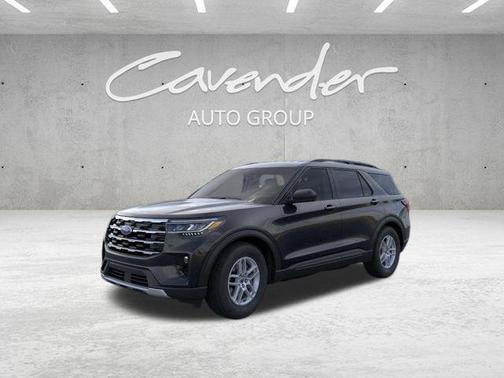Agate Black Metallic 2026 Ford Explorer Active