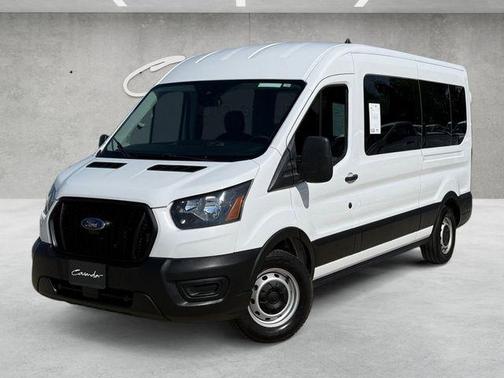 Oxford White 2023 Ford Transit-350 XL