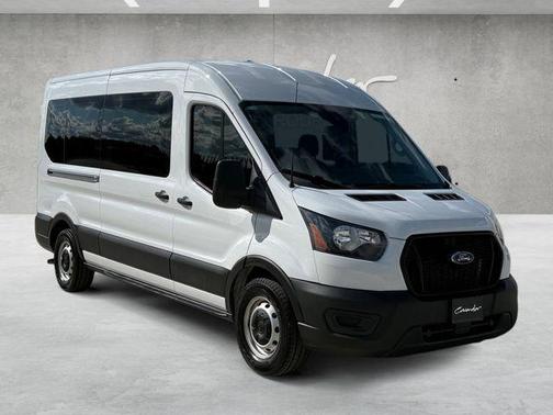 Oxford White 2023 Ford Transit-350 XL