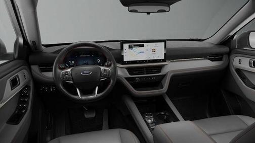 Space White Metallic 2026 Ford Explorer Active