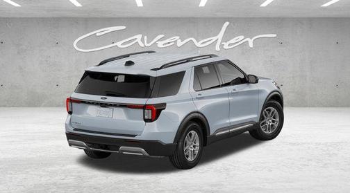 Space White Metallic 2026 Ford Explorer Active