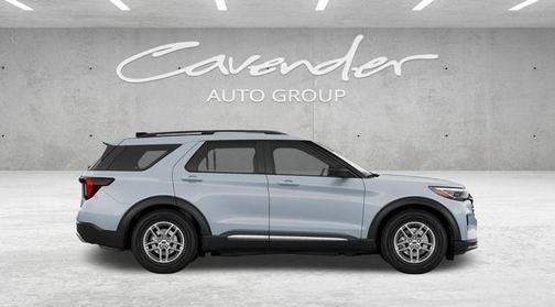 Space White Metallic 2026 Ford Explorer Active