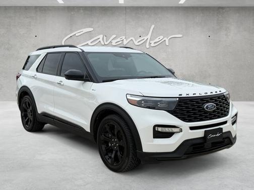 STAR WHITE MET TRI-COAT 2023 Ford Explorer ST-LINE