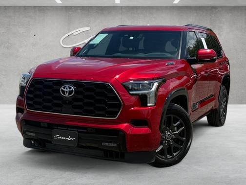 Midnight Black Metallic 2023 Toyota Sequoia PLATINUM