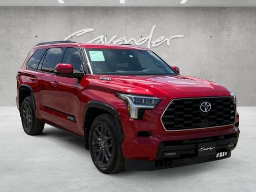 Midnight Black Metallic 2023 Toyota Sequoia PLATINUM