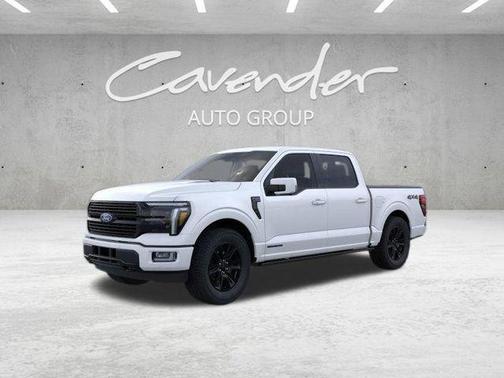 Star White Metallic Tri-Coat 2026 Ford F-150 Platinum